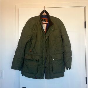 Barbour Men's Puffer Jacket Kendle Quilted L